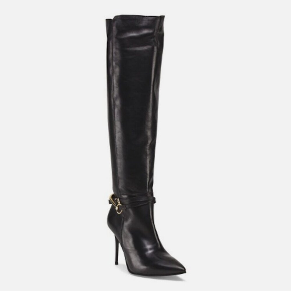 Charles David Lomax Leather Knee High Boots